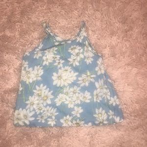 Zara girls floral top size 3/4